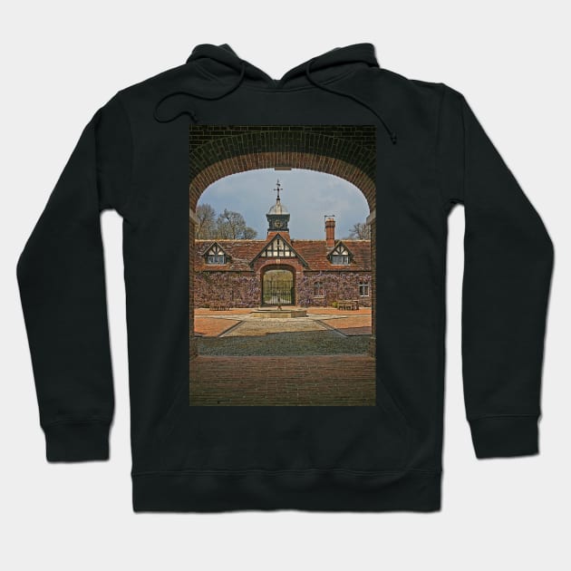The Stable Block, Lulworth Castle, May 2021 Hoodie by RedHillDigital